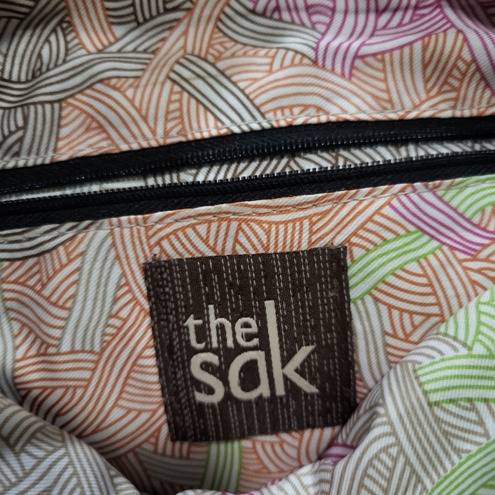 The Sak - Laurel Crossbody Bag - Leather, Brown, Camel and Tan - Picture 8 of 9